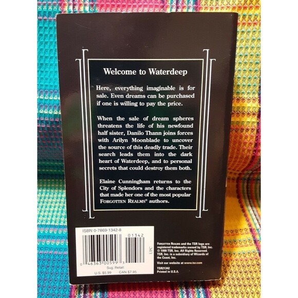 Forgotten Realms Novel ~The Dream Spheres by Elaine Cunningham Ver Good TSR 1999 - Picture 7 of 12